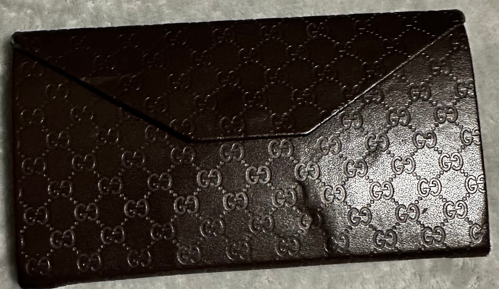 !!CASE ONLY!! Gucci Sunglasses Case! factory Can Double As A Billfold/Wallet