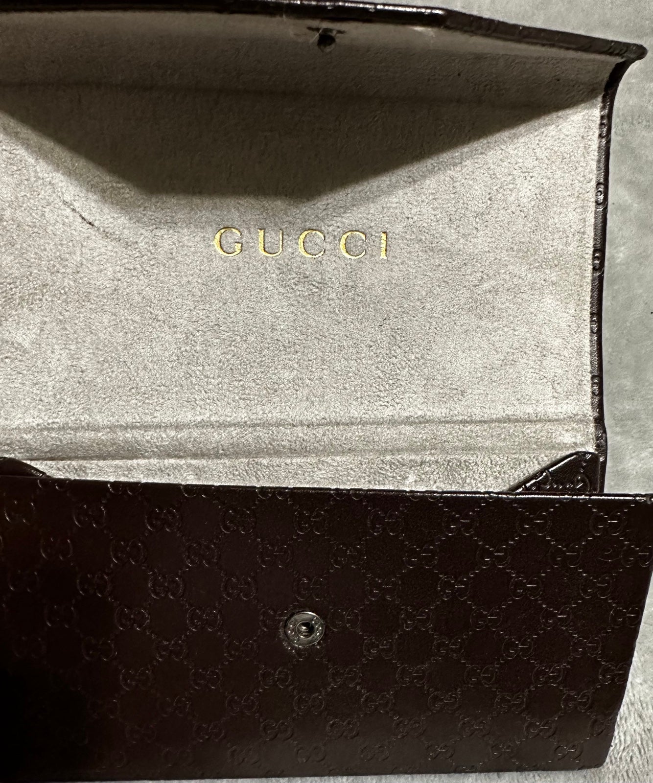 !!CASE ONLY!! Gucci Sunglasses Case! factory Can Double As A Billfold/Wallet