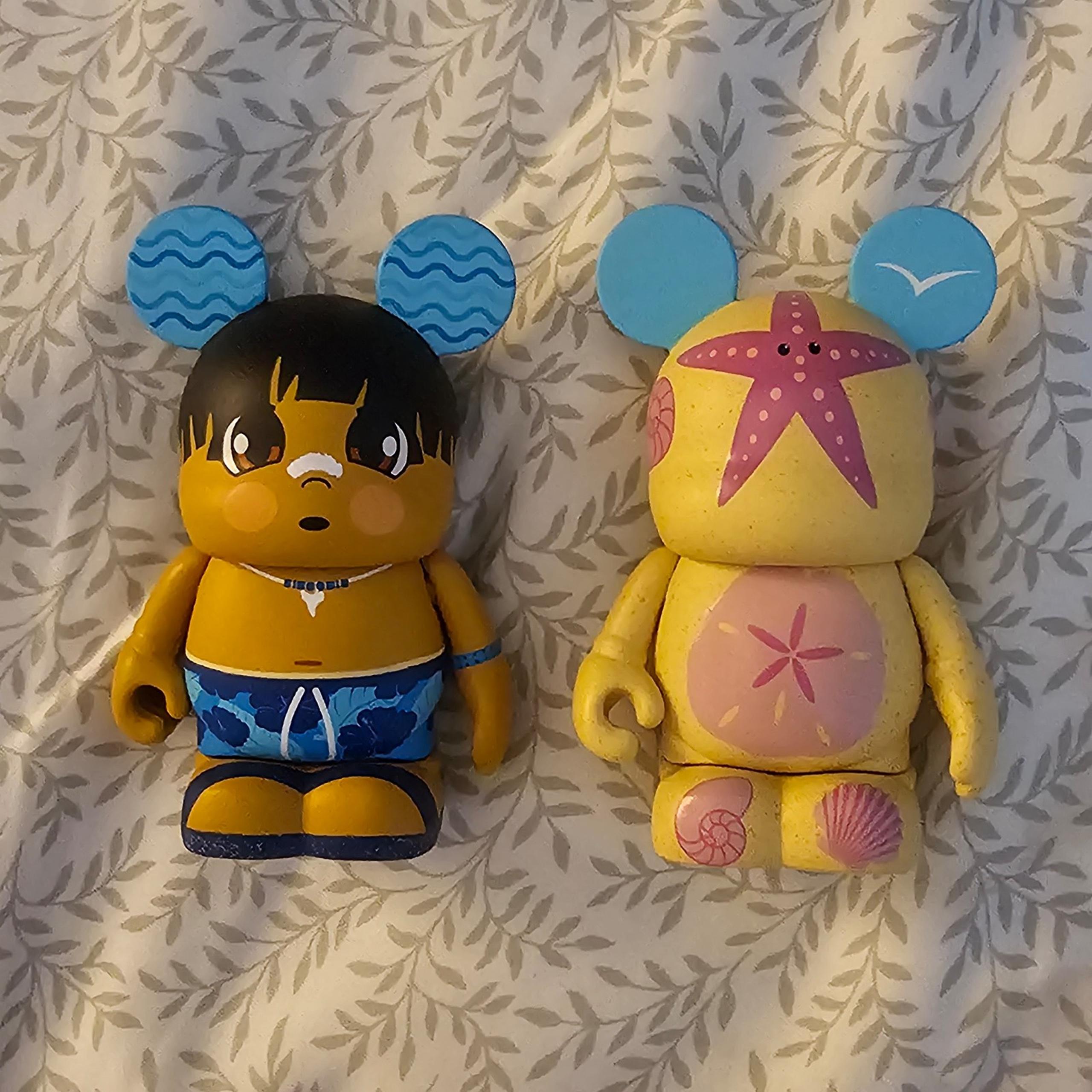 Lot of 2 Disney Vinylmation Cutesters Series 3