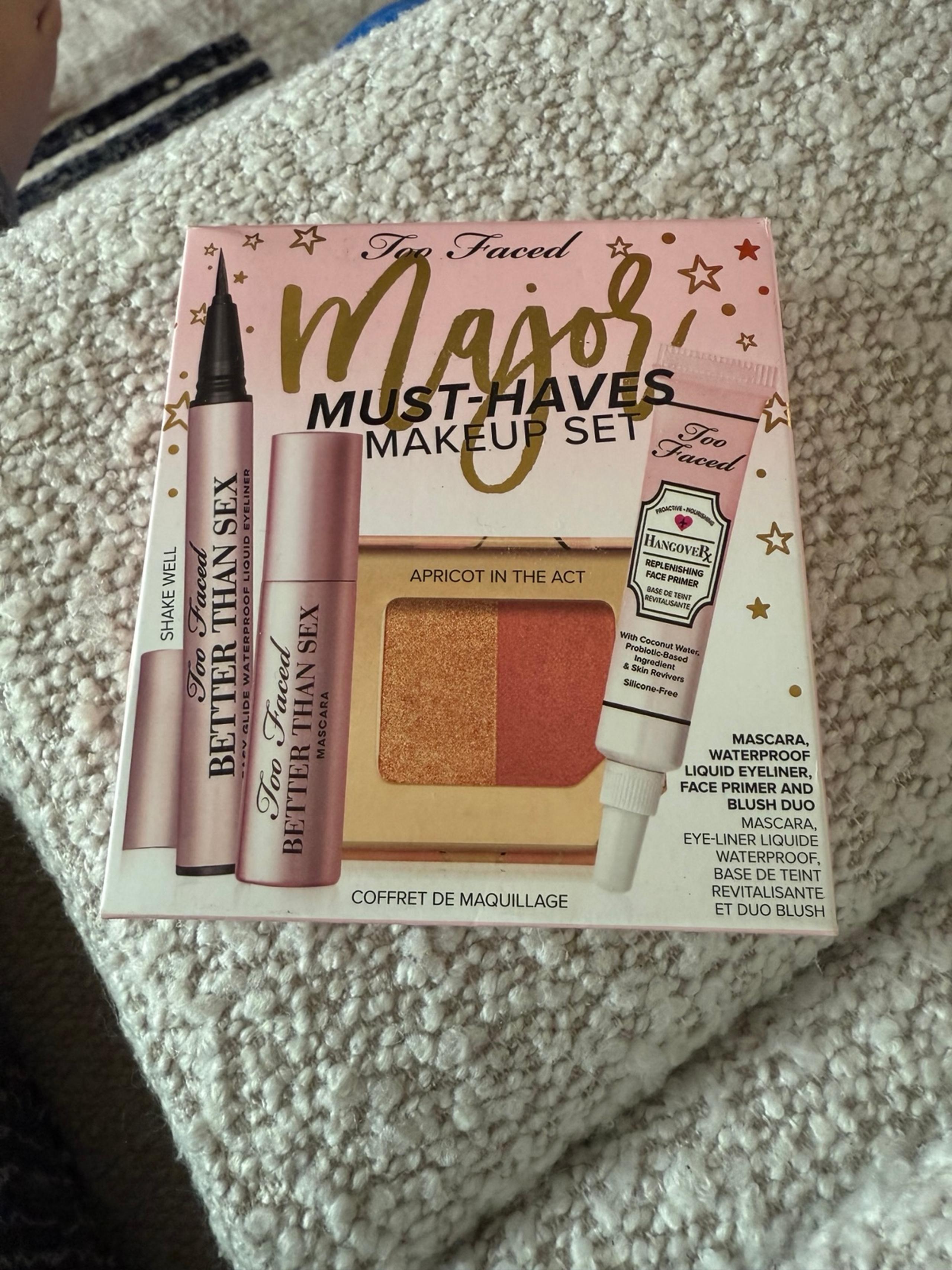 Too Faced Major Must-Haves Makeup Set – ships free