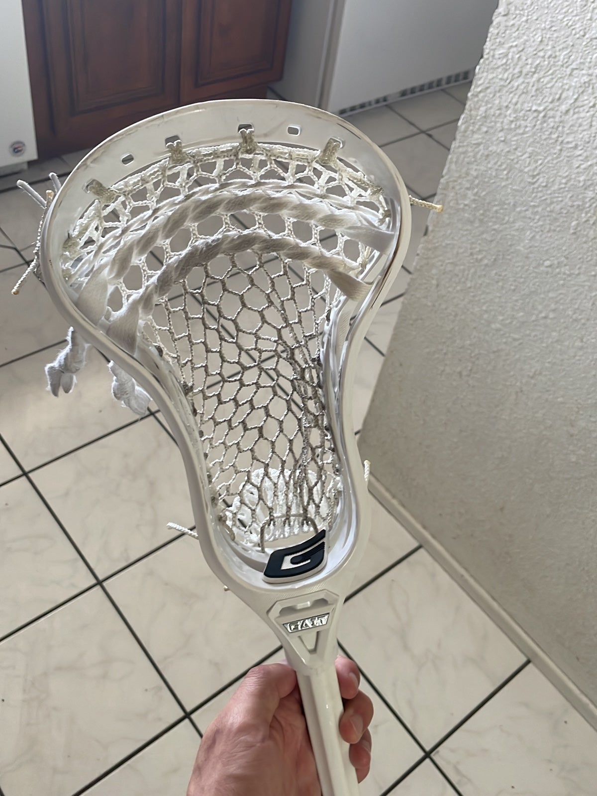 Lacrosse head and shaft