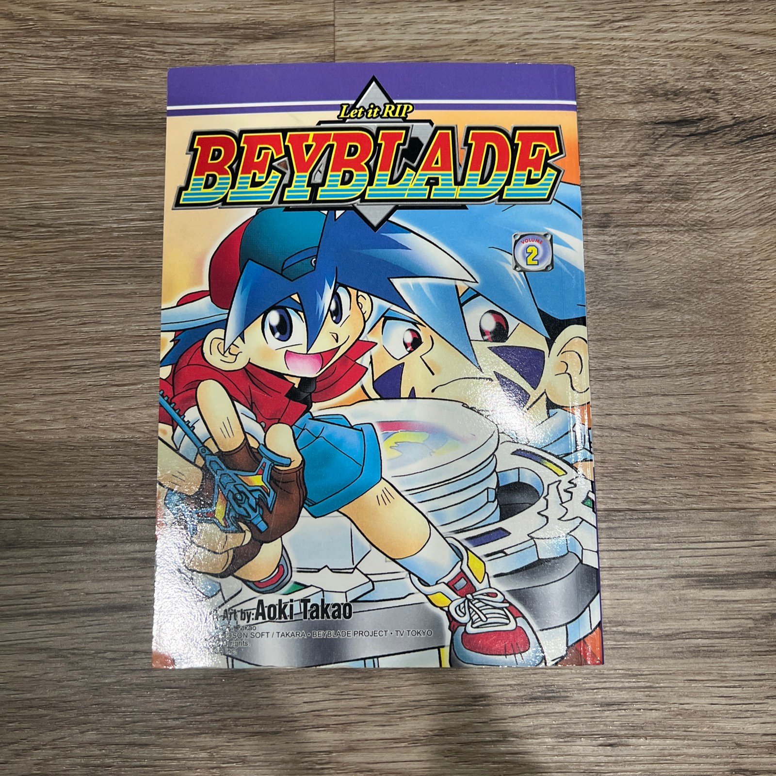 Beyblade manga English Volume 2 2003