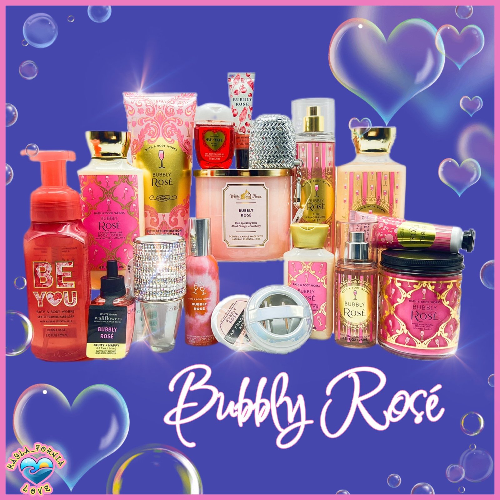 BBW ♡ BUBBLY ROSÉ ♡ 18 PCS