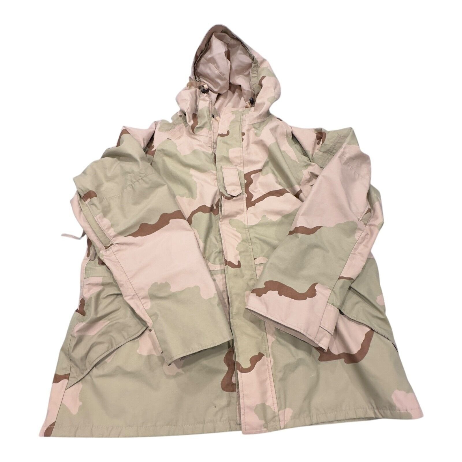 US Military Parka Cold Weather Desert Camouflage SP0100-02-D-4014 Size XL Long