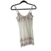 90’s White Pink Detail Bra Camisole Top Sz S