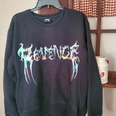 Revenge - “F*ck Vetements” Crewneck Sweatshirt Size large