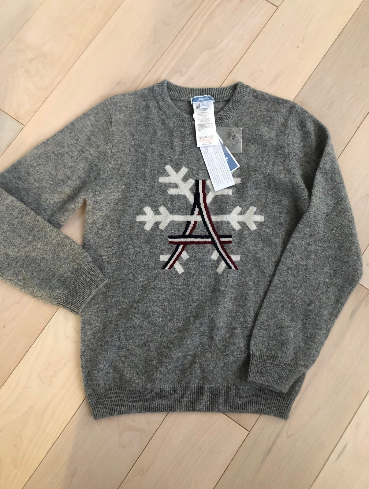 Jacadi girls cashmere sweater 8