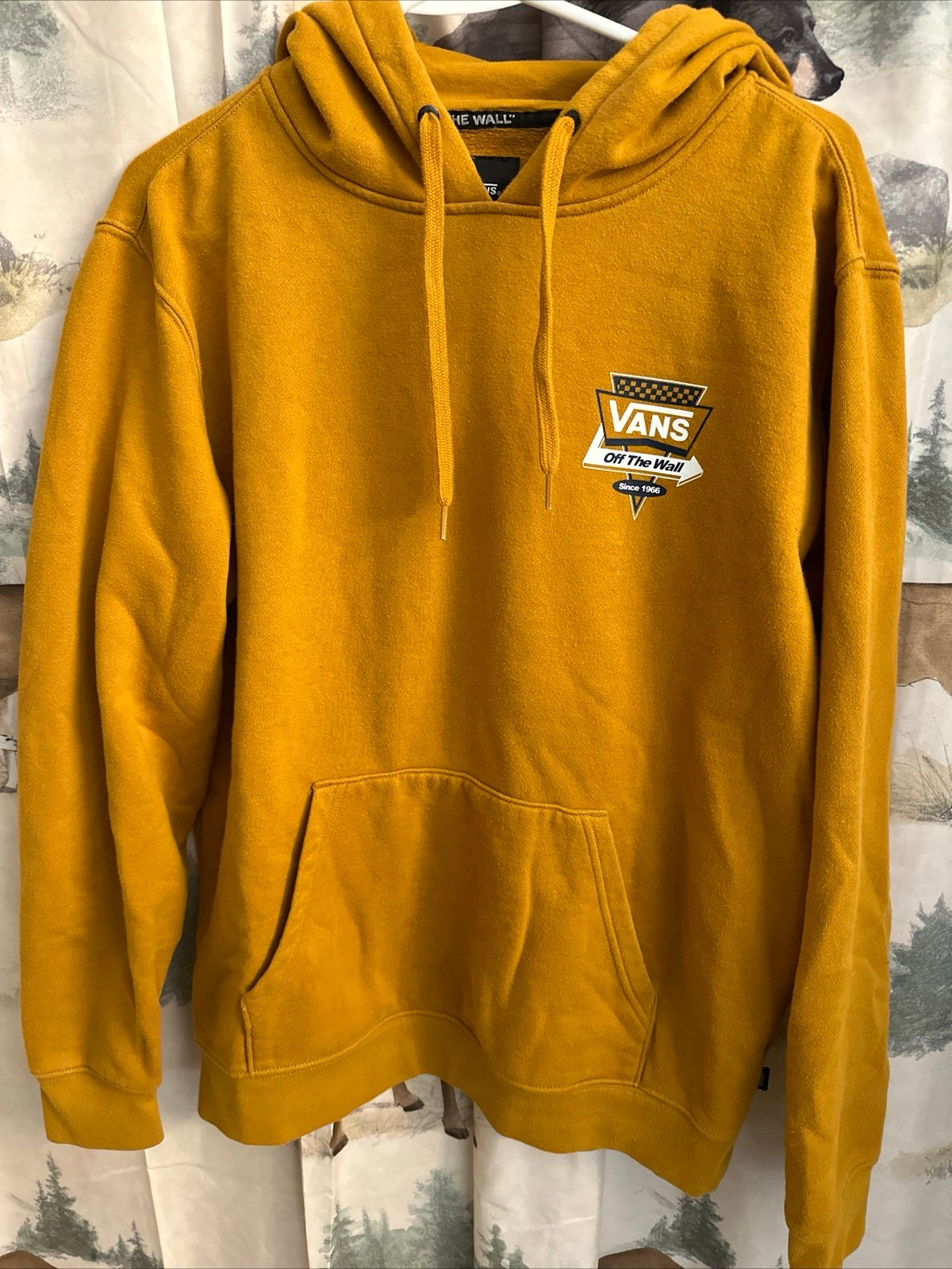 Mustard outlet vans hoodie