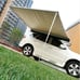 Awning Rooftop Car Tent Sunshade Beige