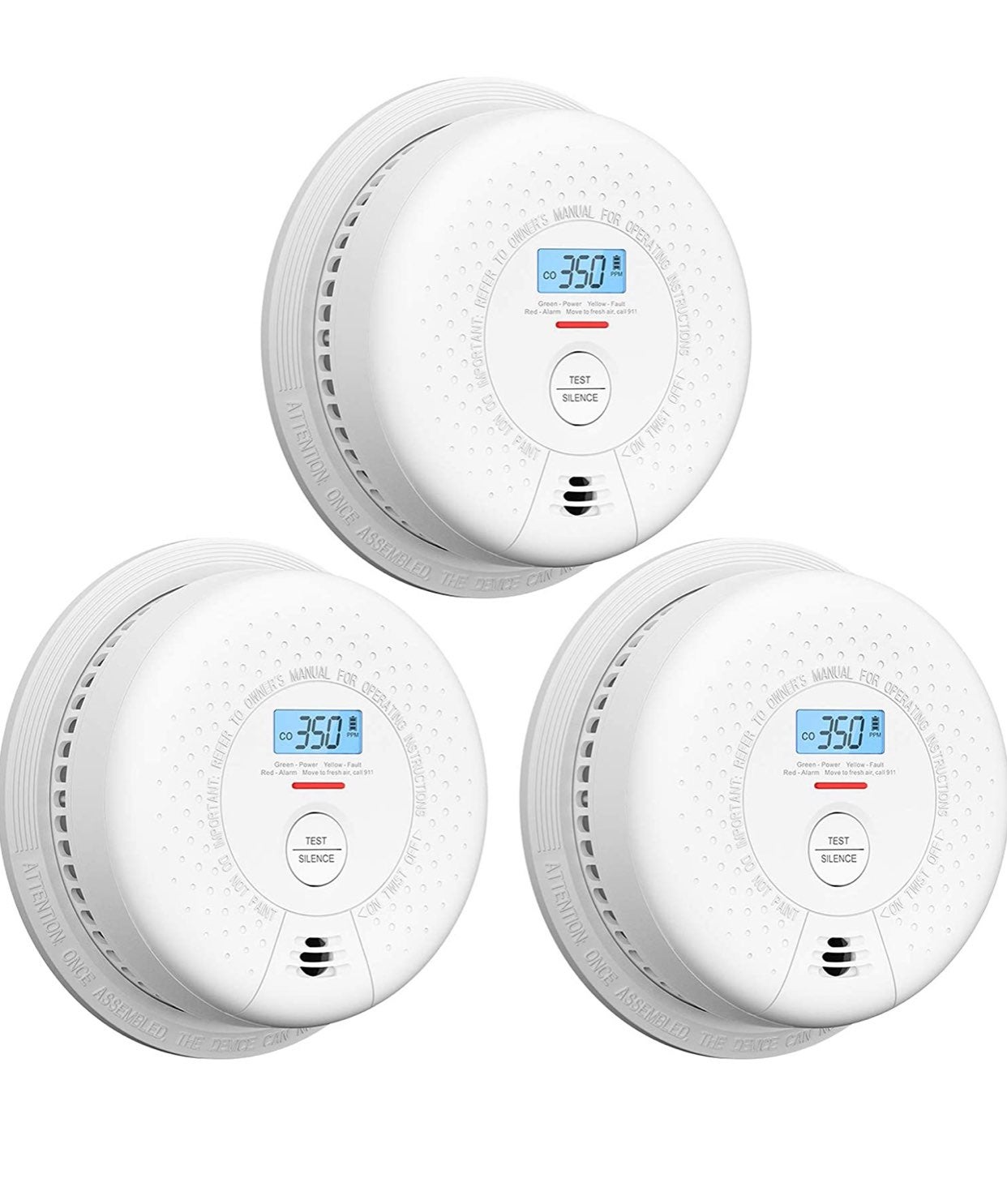 Carbon Monoxide Detector Alarm