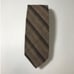 Woolcrafter by Wembley Vintage Brown Striped Mens Necktie