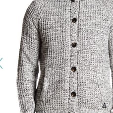 American Stitch Faux Shearling Cardigan