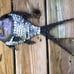 Mid century modern mixed metal fish