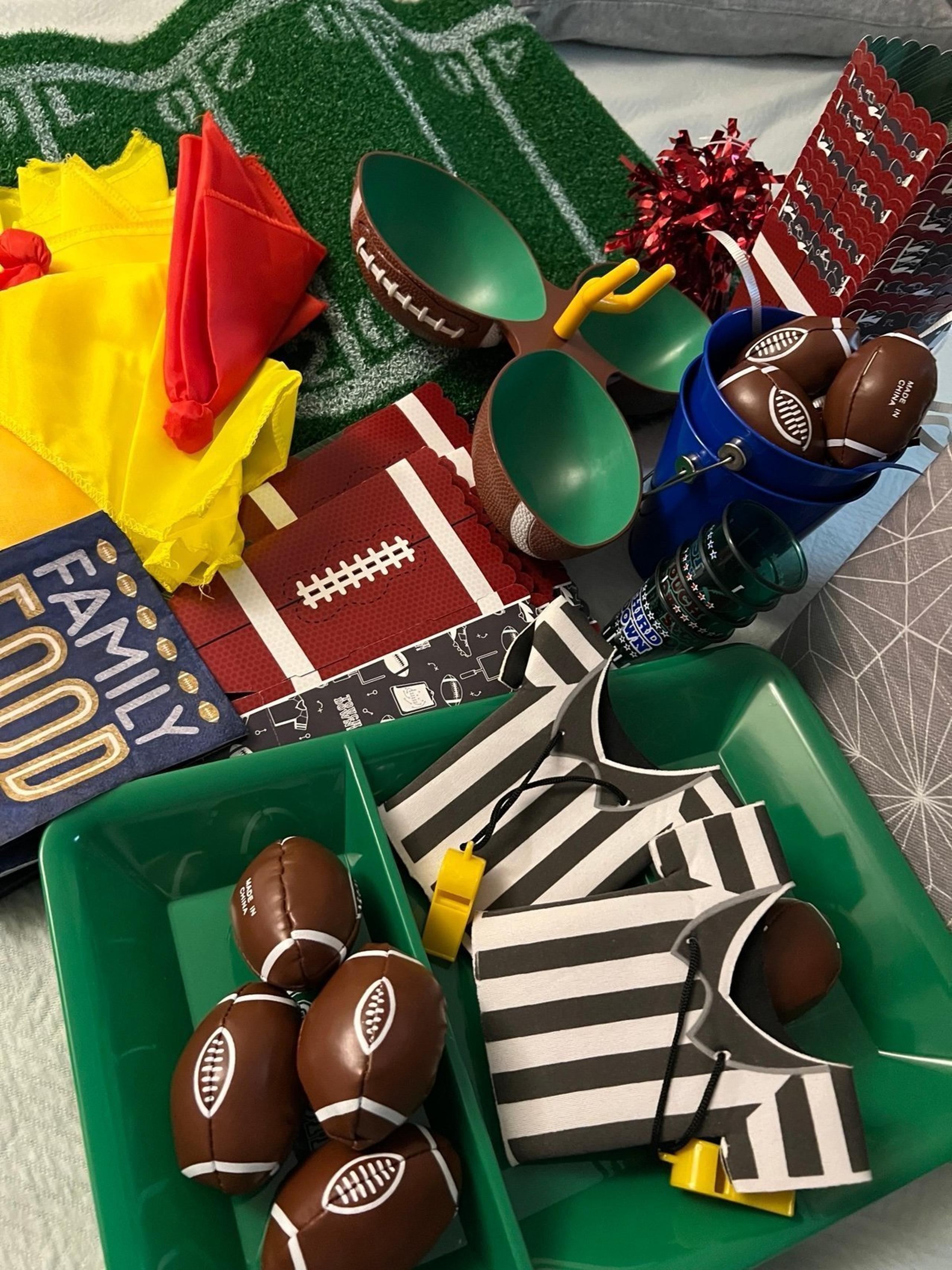 Super bowl decorations