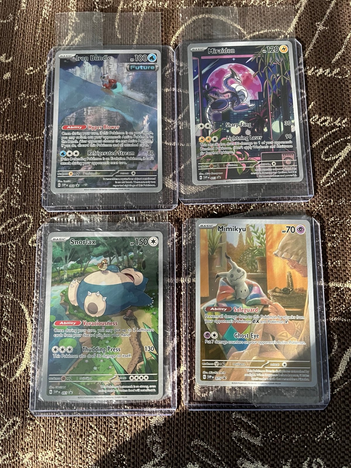 Pokémon Sealed Promos Lot of 4