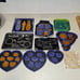 LARGE LOT - 10 LARGE silicone mold blanks - Milk BTS Pizza Mirror