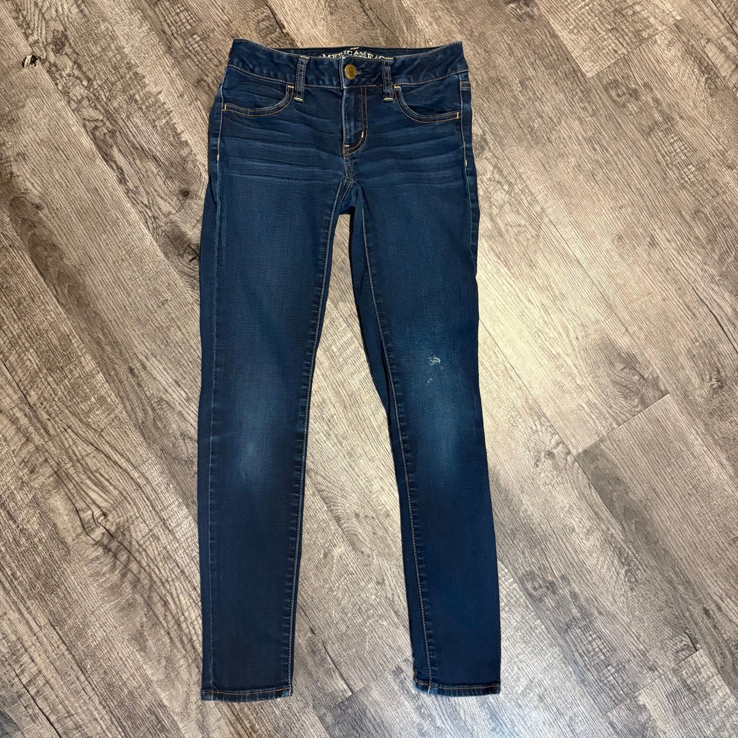 American Eagle Jeans Women’s 00 Short Blue Jegging