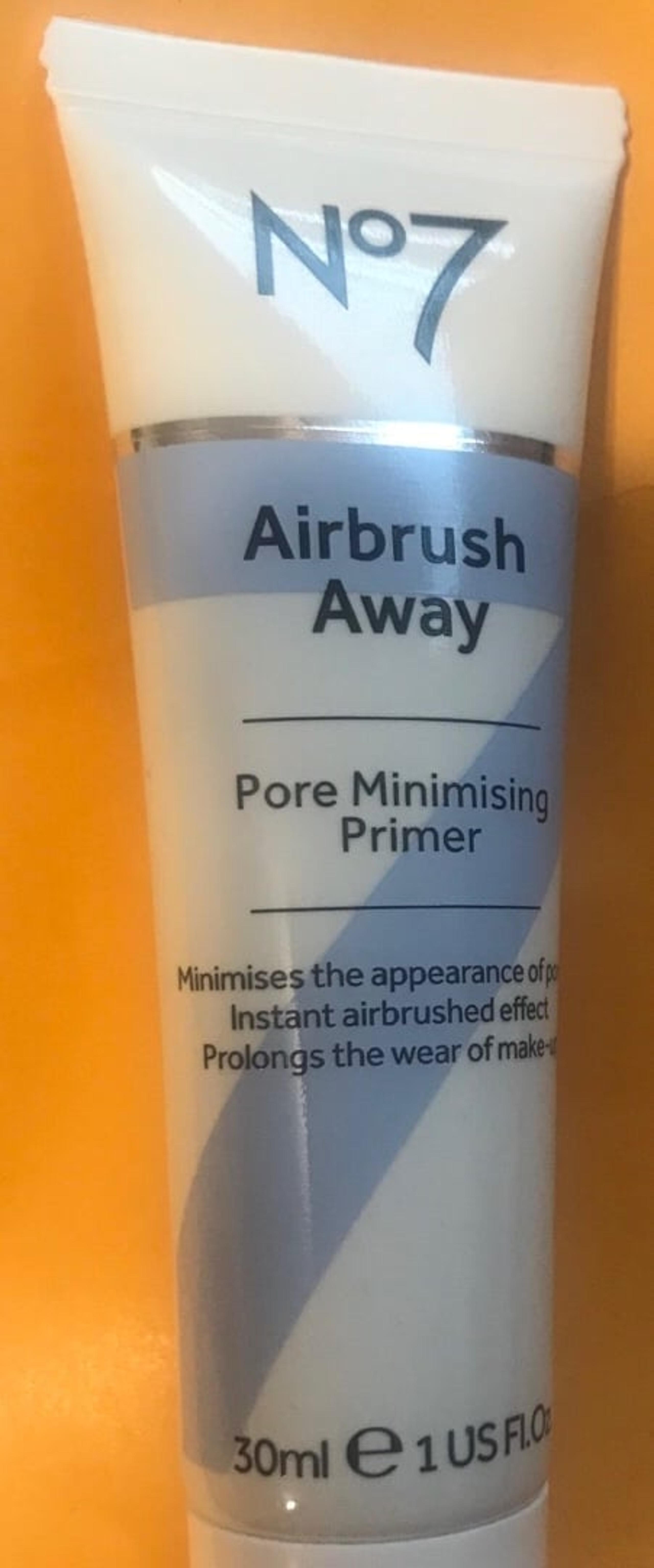 No7 Airbrush Away Pore Minimizing Primer (lightweight) 30ml Brand New Sealed