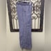 XCVI blue grey mineral wash drawstring waist pull on wide leg pants