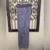 XCVI blue grey mineral wash drawstring waist pull on wide leg pants