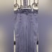 XCVI blue grey mineral wash drawstring waist pull on wide leg pants