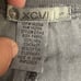 XCVI blue grey mineral wash drawstring waist pull on wide leg pants