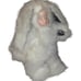 VTG Wondertreats Baby Bunny White Rabbit Plush Doll Porcelain Face Jointed 15”