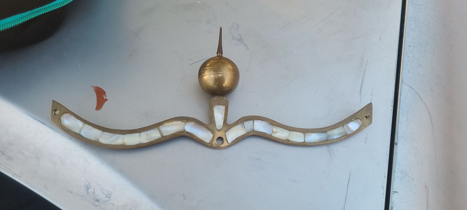 Vintage Brass And Opals Decorative piece