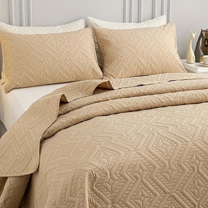 Soft And Comfortable Bedding Set For Bedroom Dorm Room Decor 3pcs -4waz