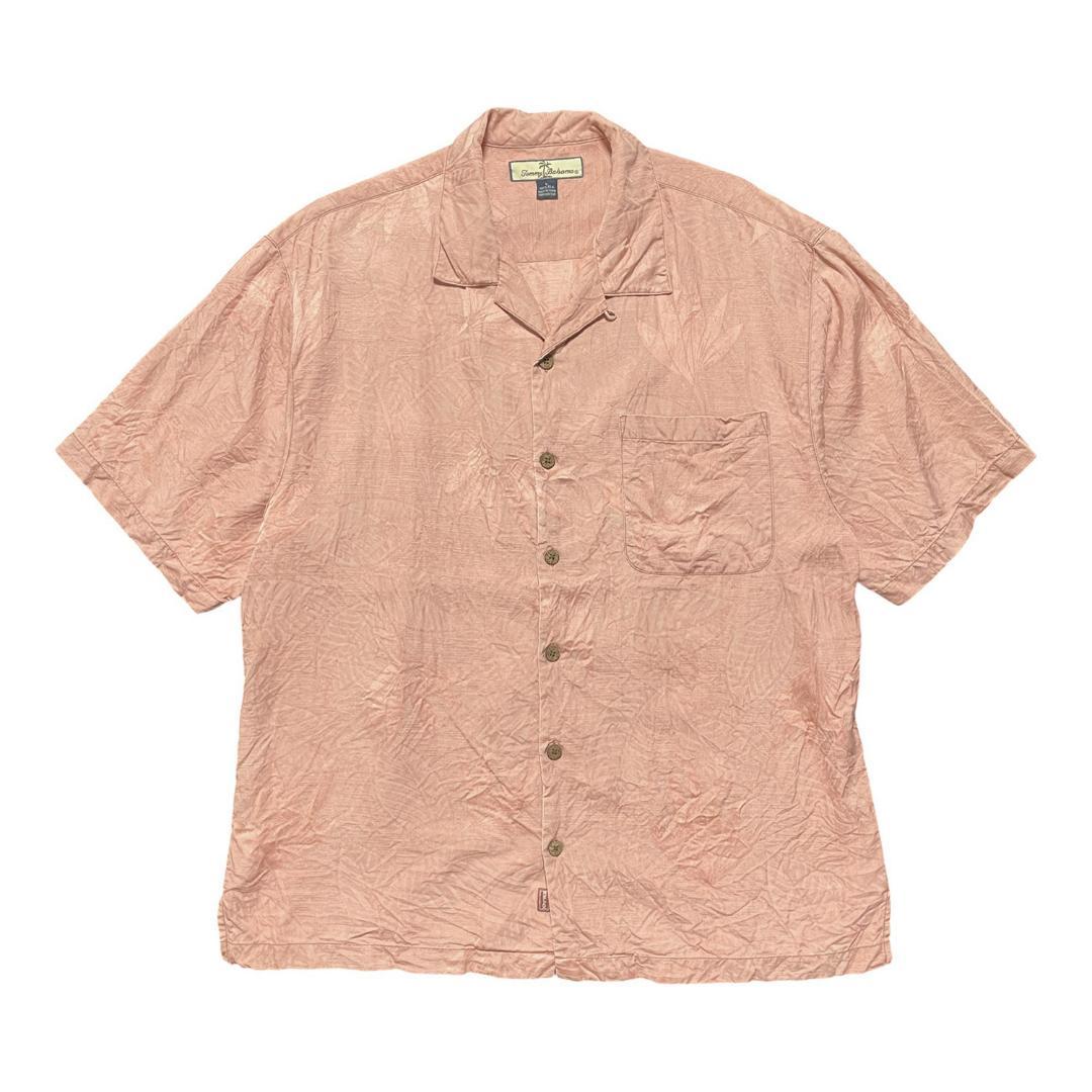 【お気にいる】 Vintage Tommy Bahama Silk Aloha Shirt, Camp Shirt, Open トップス