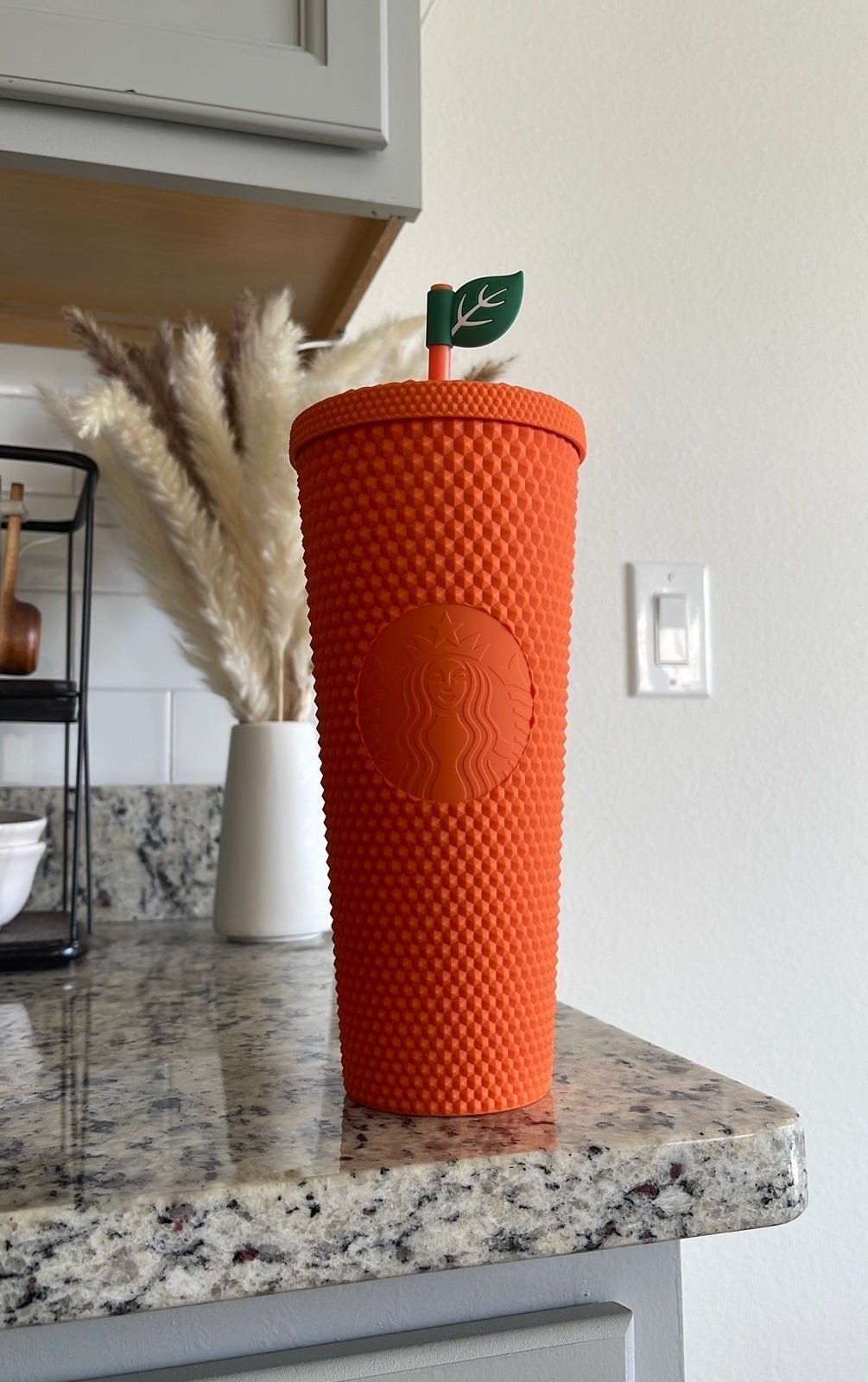 Starbucks Matte Orange Studded Tumbler
