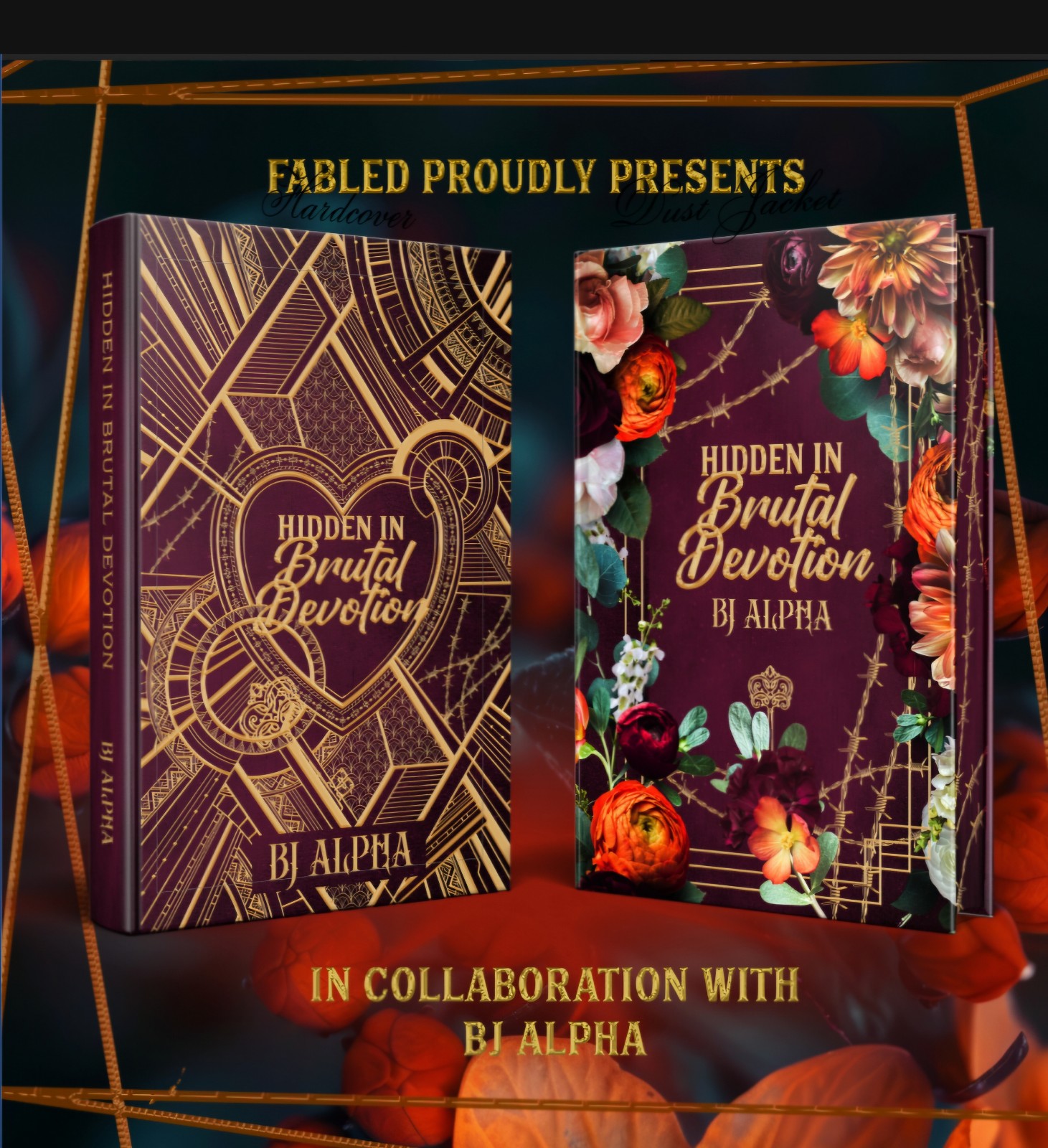 Fabled Book Box Hidden in Brutal Devotion by BJ Alpha *SIGNED*