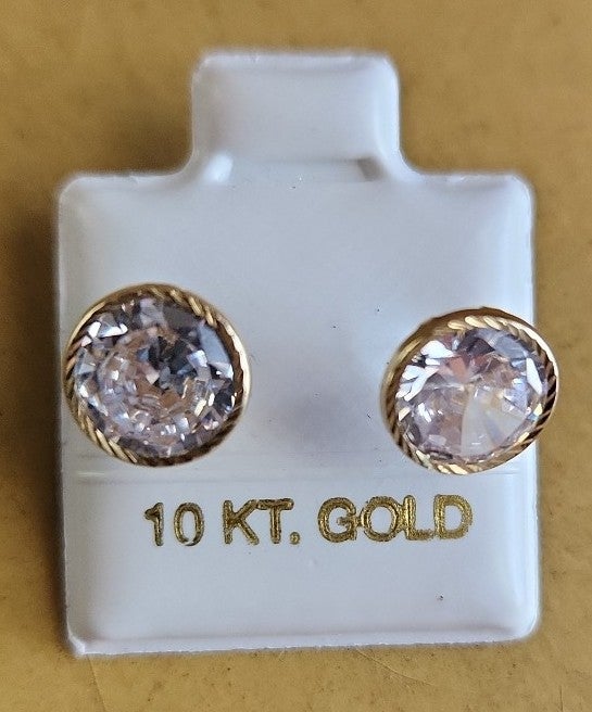 10kt gold earrings