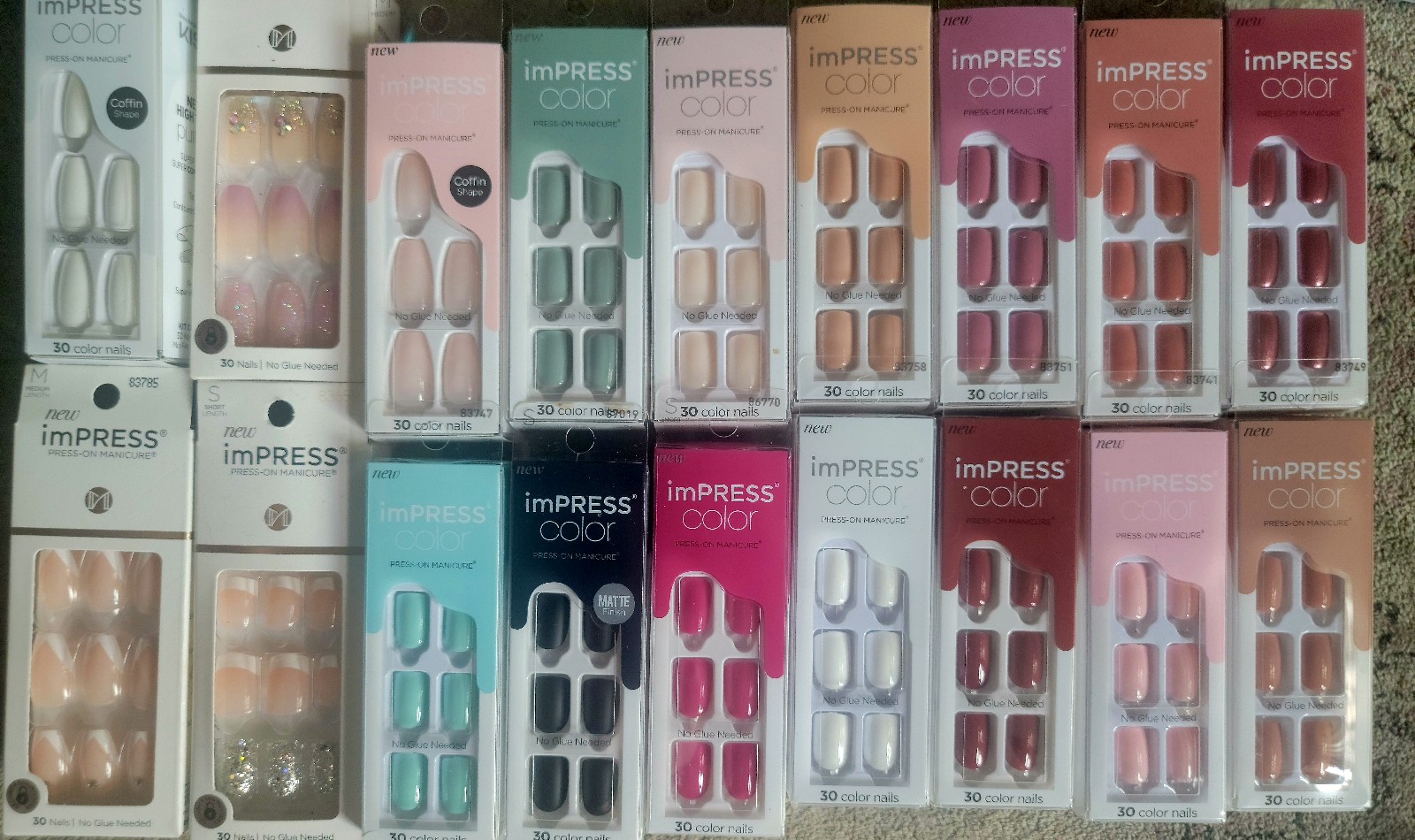 Impress colors