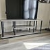 Turn-N-Tube No Tools 3D 3-Tier Entertainment TV Stand up to 50 inch TV, NEW