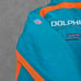 Vintage Miami Dolphins Full Zip Jacket On Field Size Med NFL Football Coat