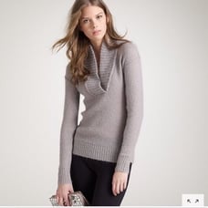 J.Crew Popover Knit Sweater Size L