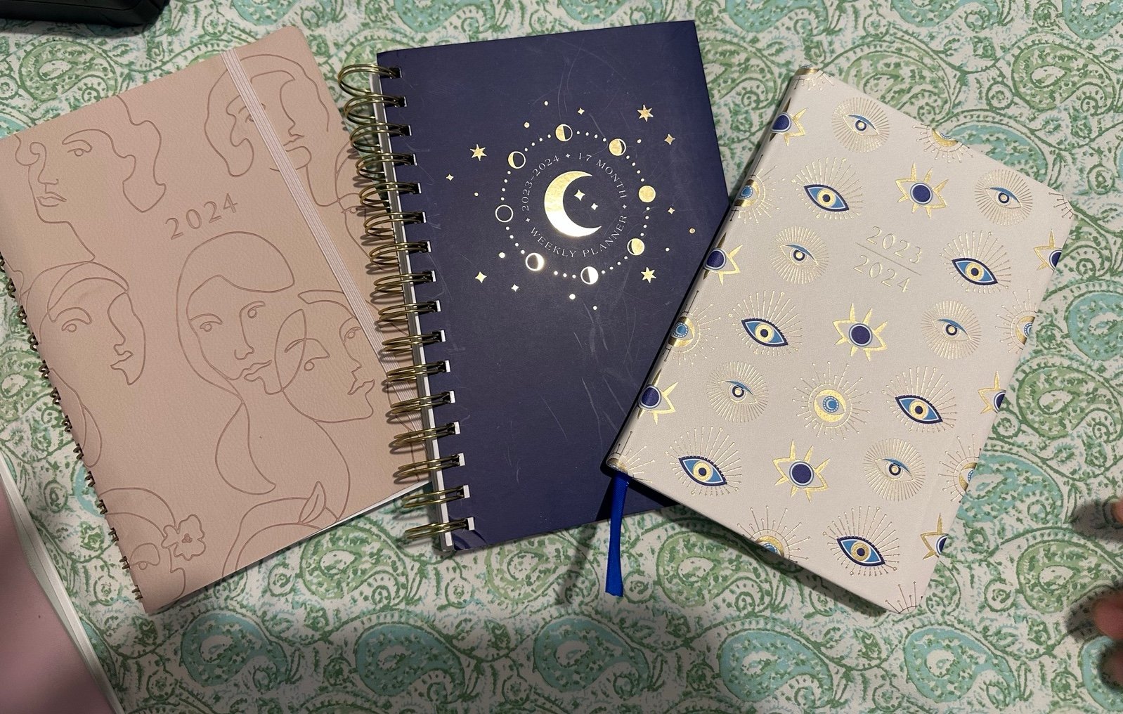3 2023-2024 planners aesthetic