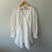 AllSaints Irina Broderie Mini Dress in Chalk White. size US 8 NWOT Brand new w