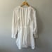 AllSaints Irina Broderie Mini Dress in Chalk White. size US 8 NWOT Brand new w