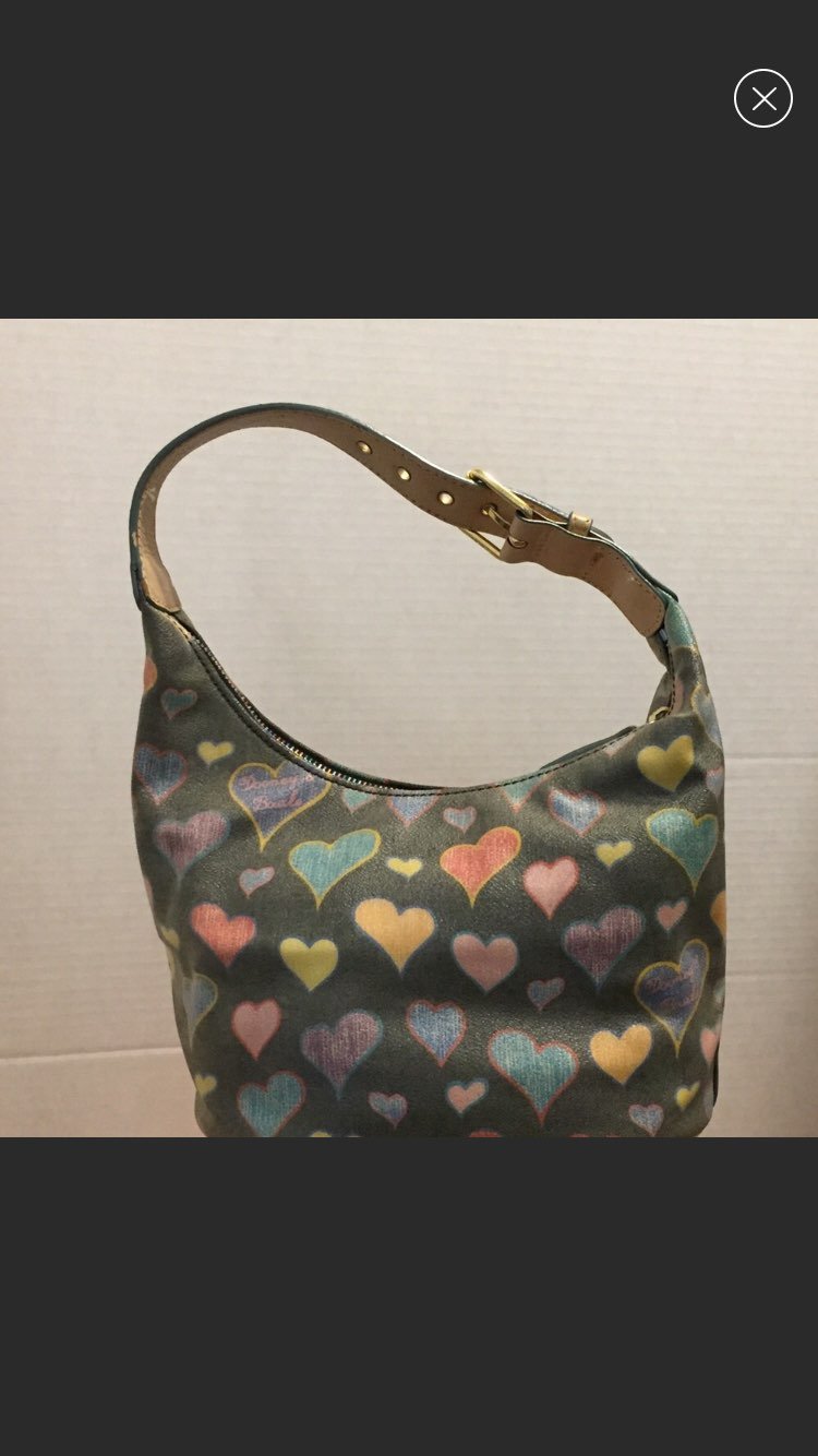 Dooney And Bourke Hobo With Hearts
