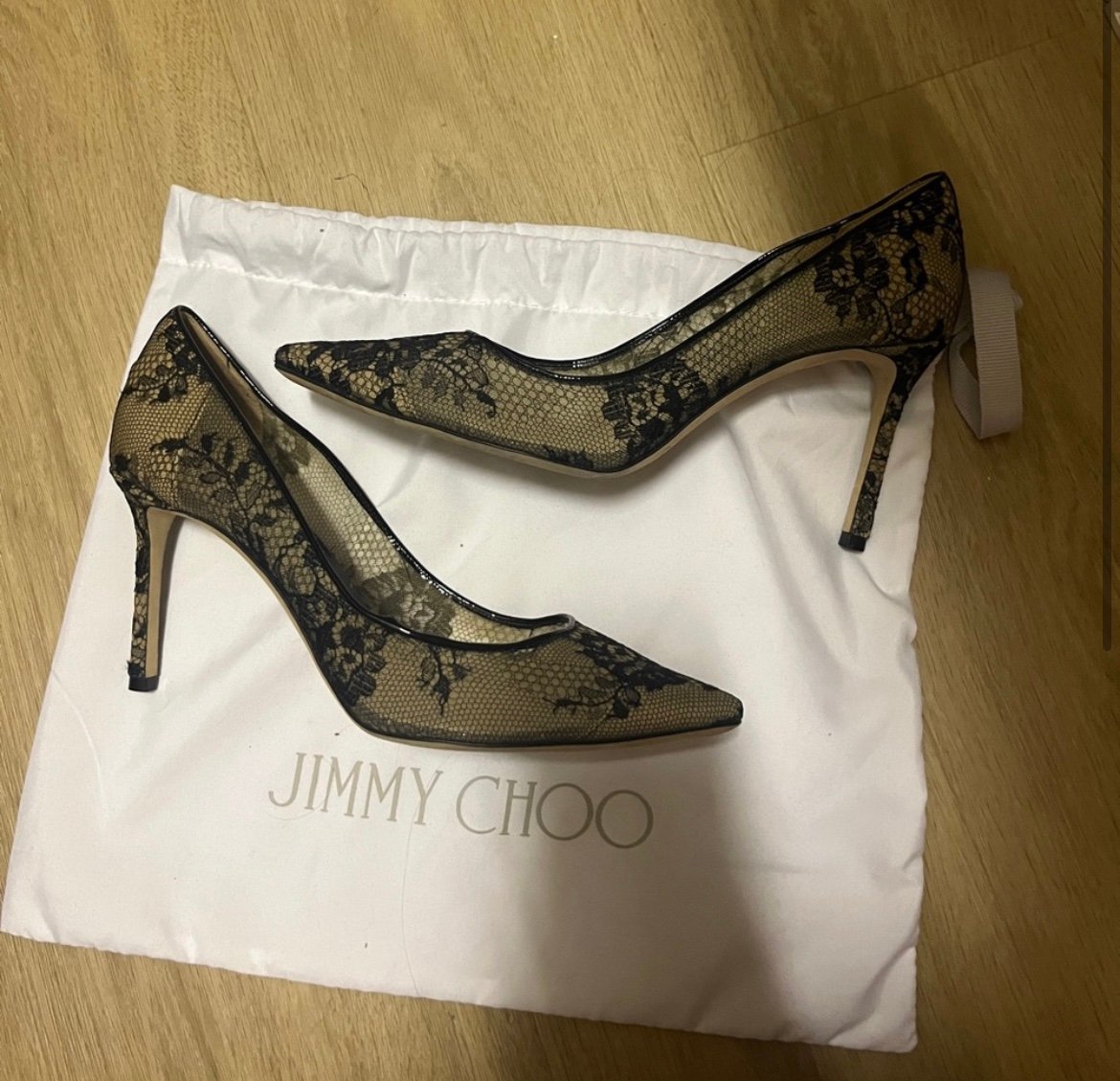 Jimmy Choo lace heels