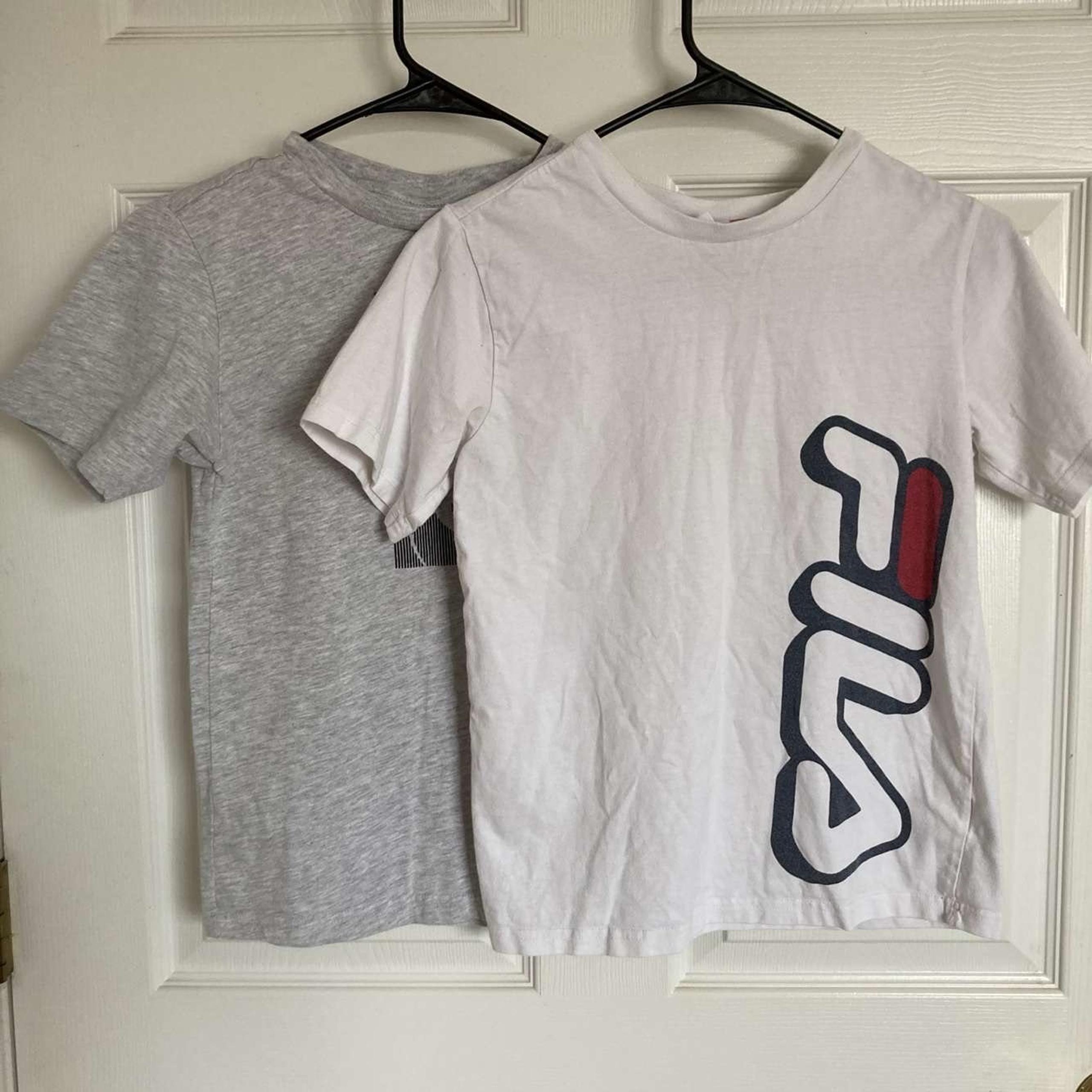 2 boys shirts medium 10/12 Fila & Spyder