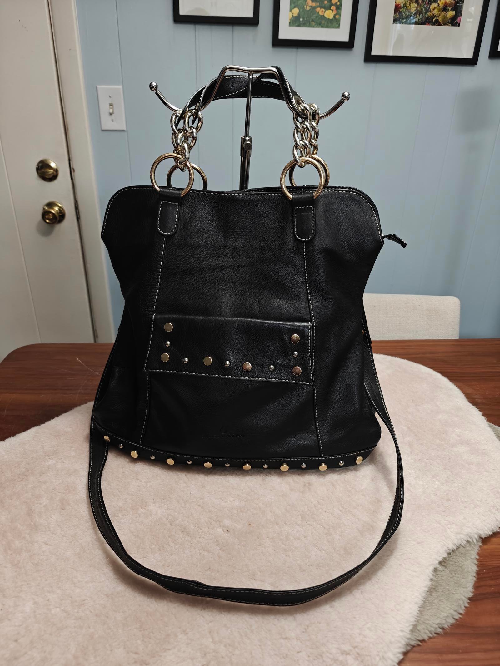 marco buggiani leather bag