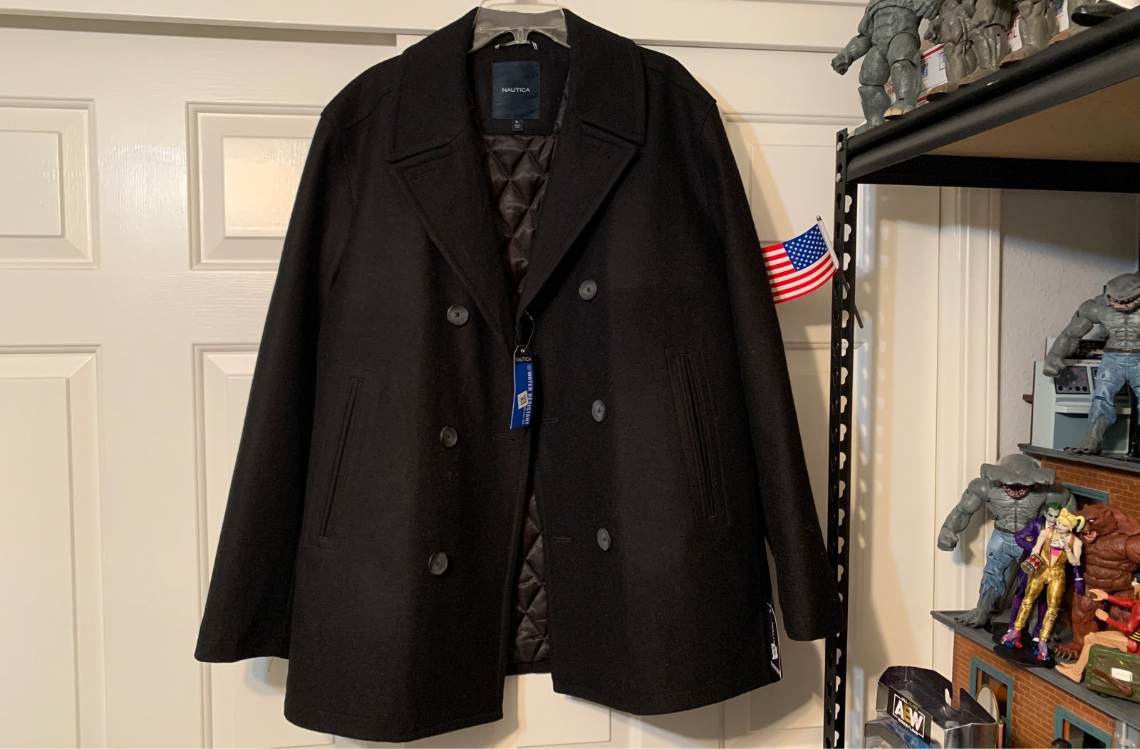 Peacoat new nautica XL men macys retail 250