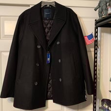 Peacoat new nautica XL men macys retail 250