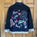 CAPSULE Arabeth Patches Color Block Demi versatile Trucker Jacket Italy Made