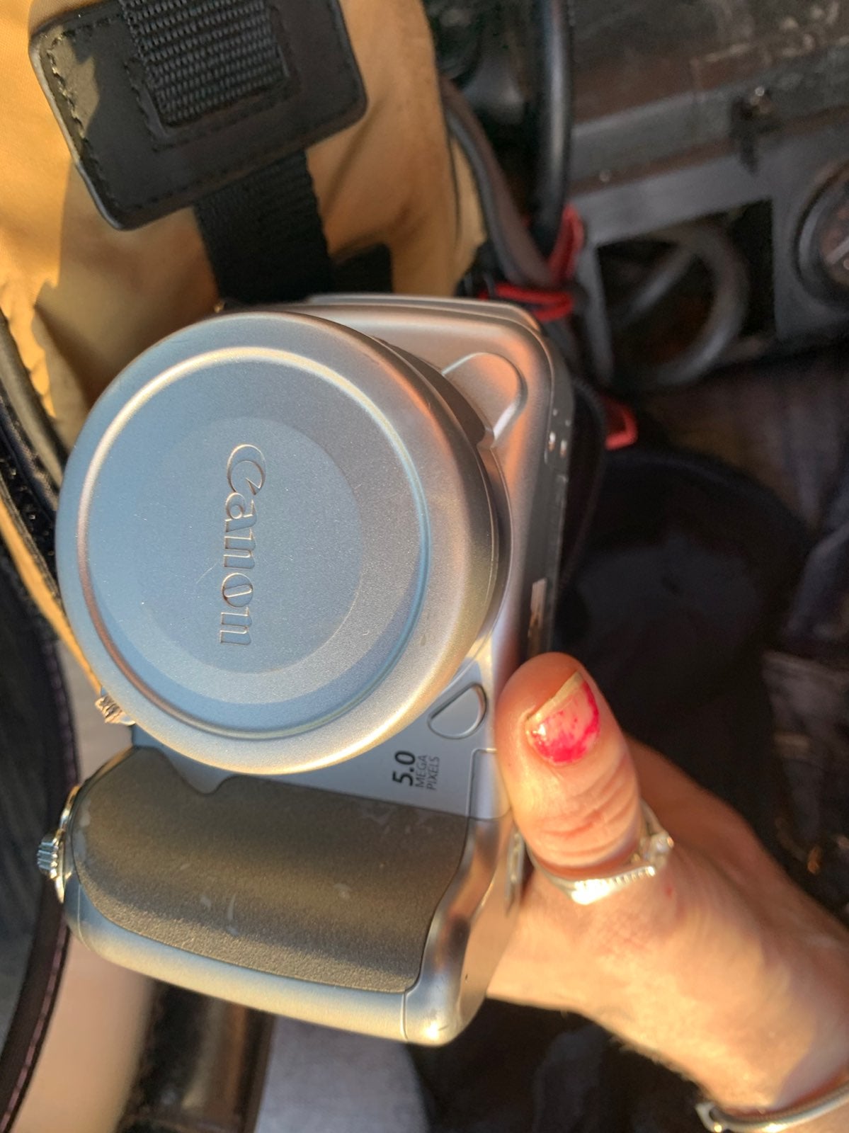 A Cannon Video Camera.