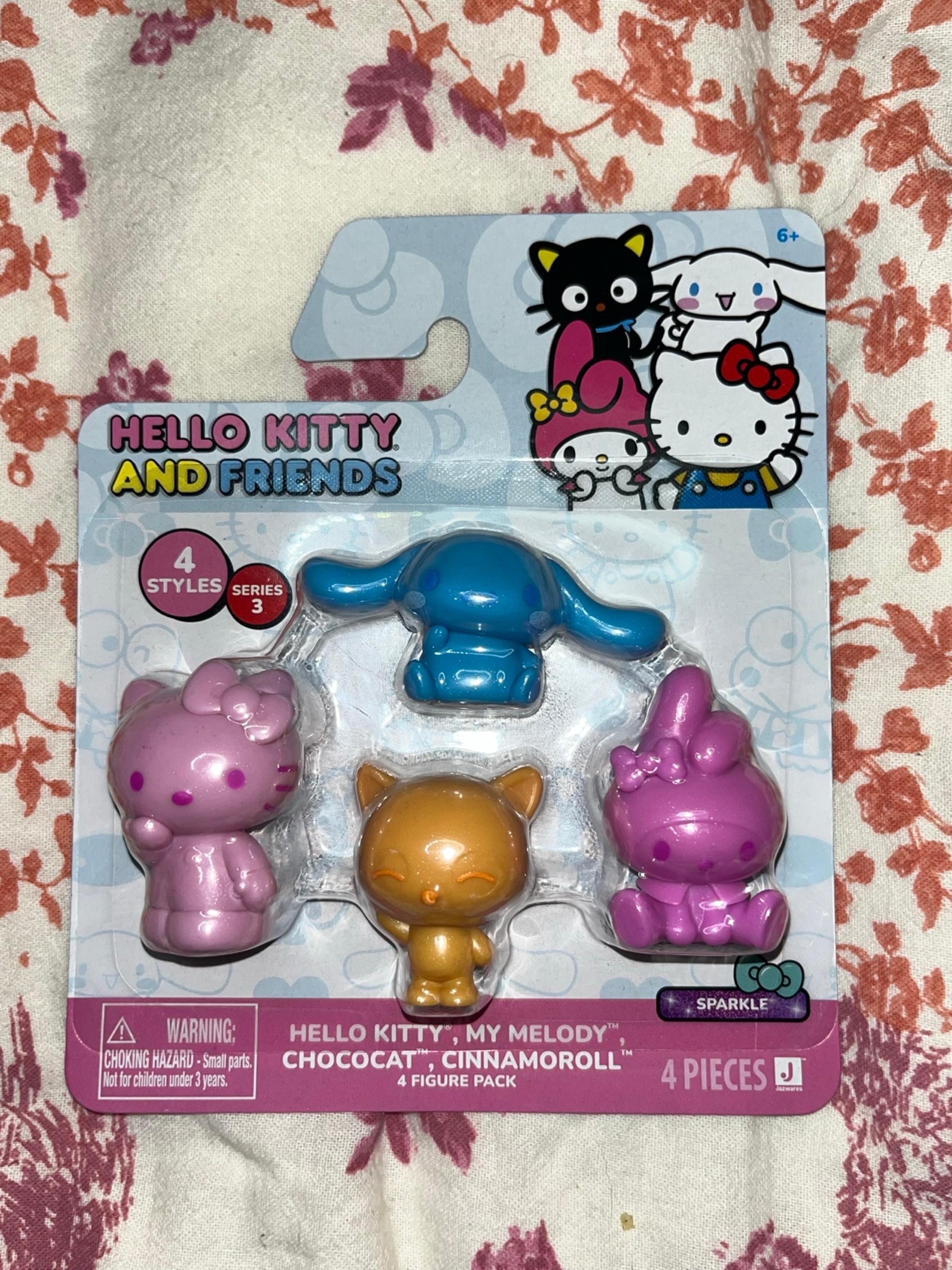 Hello Kitty and Friends 4-Piece Figurine Set Series 4 NEW NWT LAST SET