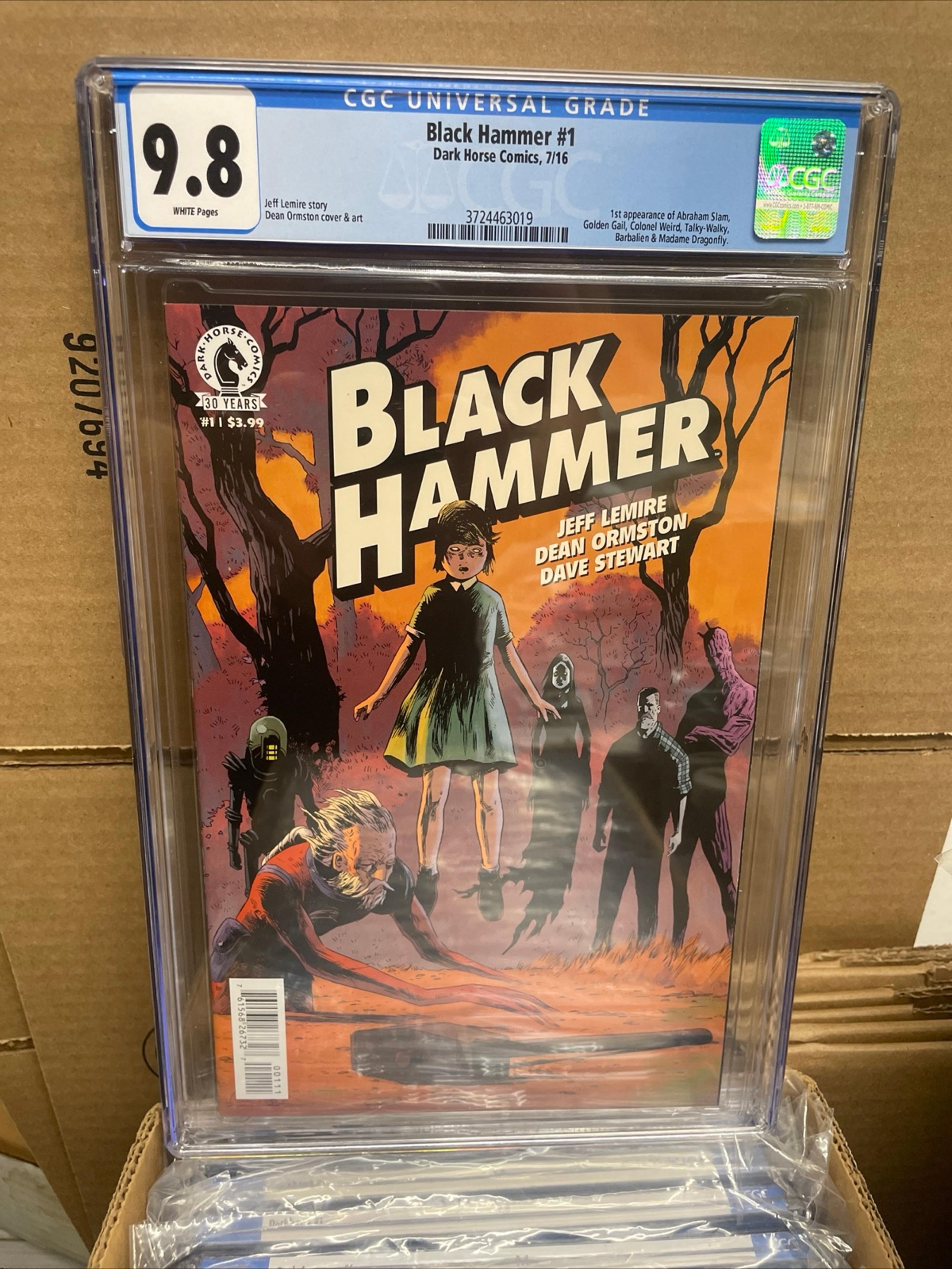 Black Hammer 1 CGC 9.8 Dark Horse Comics 2016